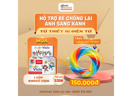 🎁 Chương trình khuyến mãi khi mua sản phẩm Kinder Visio
